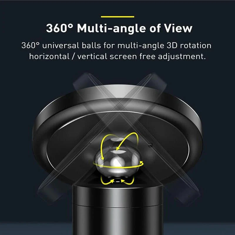 Baseus Magnetic Car Mount (For Dashboards and Air Outlets) - Black - Image 5