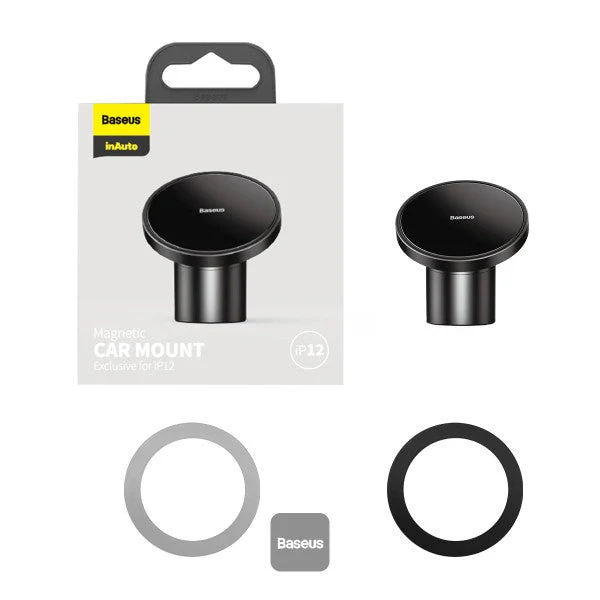 Baseus Magnetic Car Mount (For Dashboards and Air Outlets) - Black - Image 7