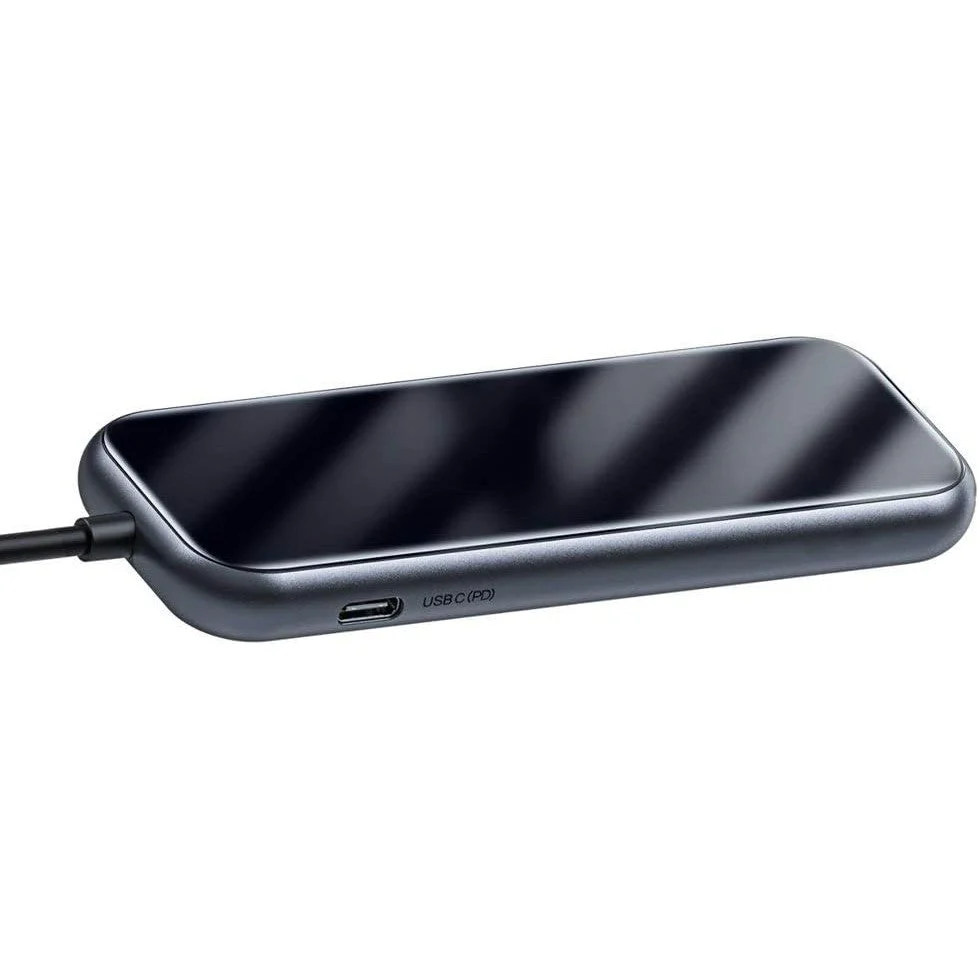 Baseus Multi-functional HUB (Type-C to 3xUSB3.0 + HD4K + SD/TF + PD) Deep gray - Image 3