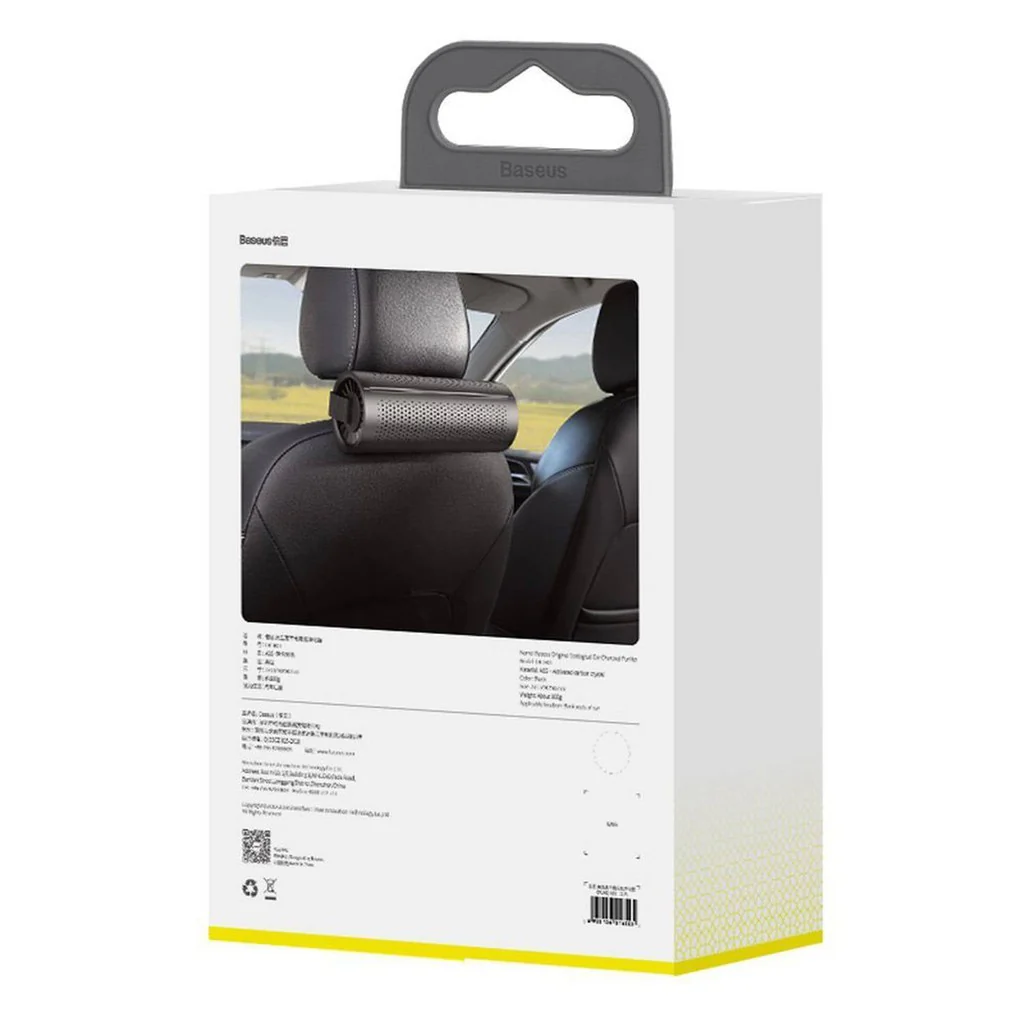 Baseus Original Ecological Car Charcoal Air Purifier - Black CRJHQ-A01 - Image 7