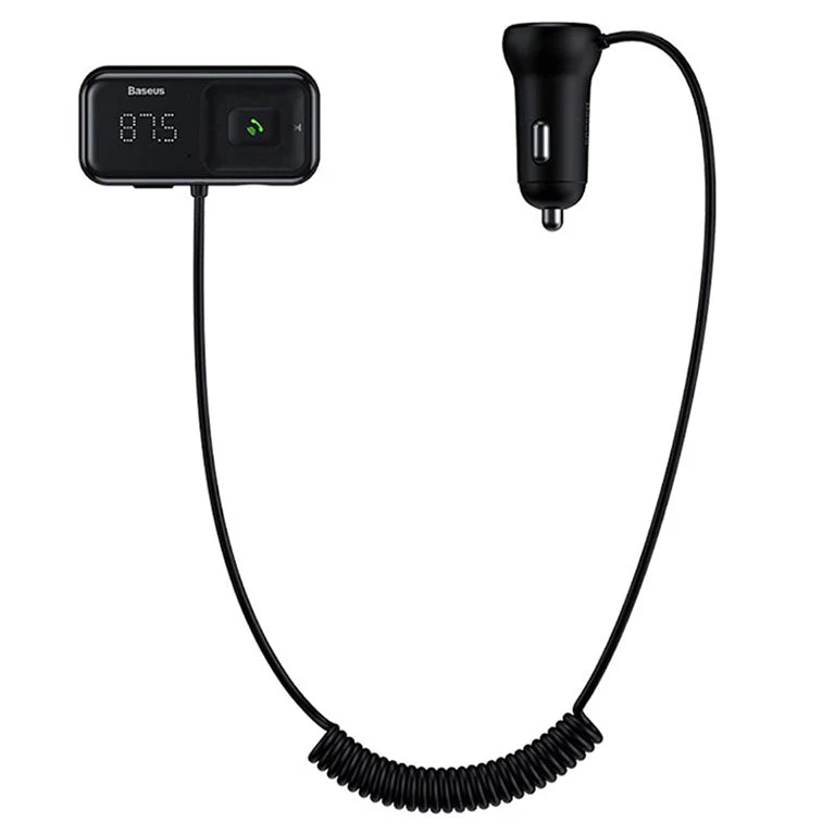Baseus S-16 Bluetooth 5.0 FM Transmitter Wireless MP3 Car Charger-CCTM-E01