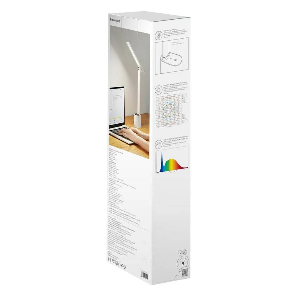 BASEUS SMART EYE SERIES CHARGING FOLDING READING DESK LAMP (SMART LIGHT) WHITE - Image 7