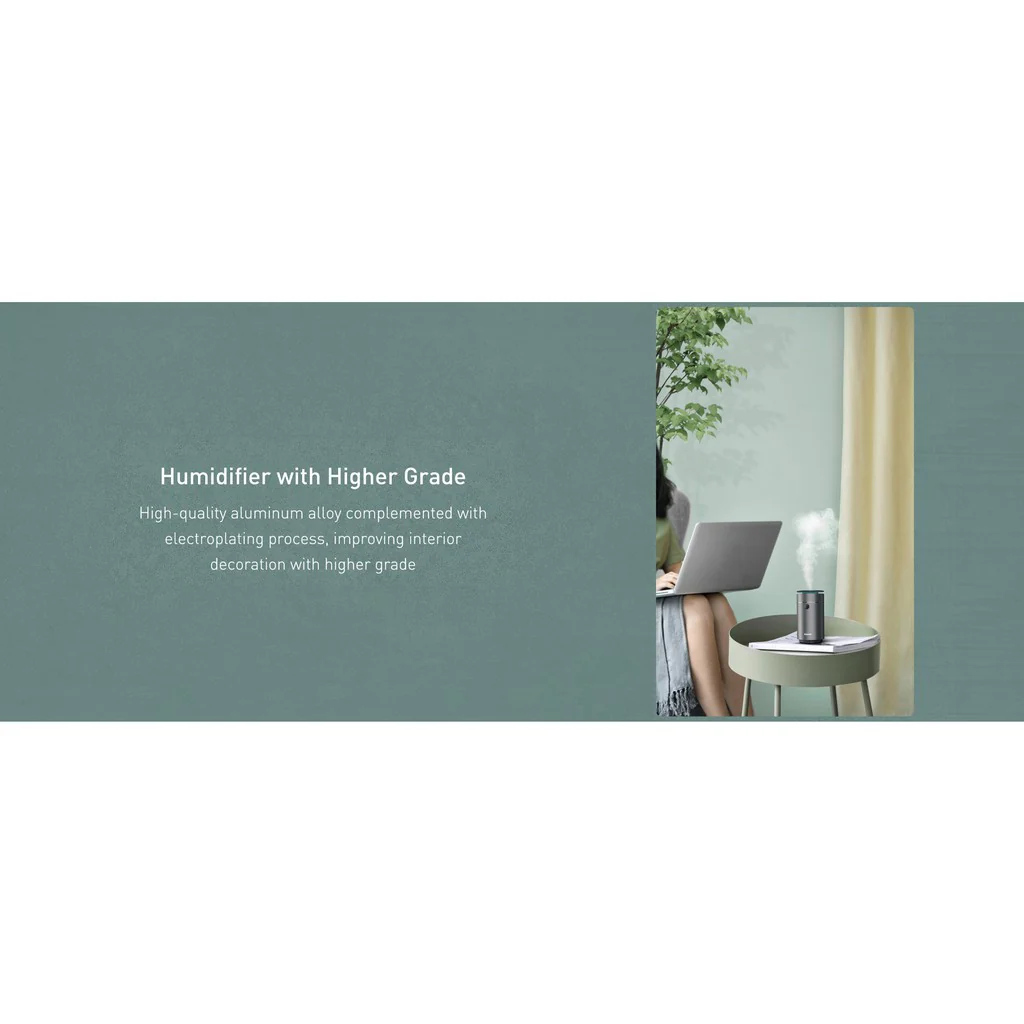 Baseus Time Aromatherapy Machine Humidifier - 75ml / Dark Gray - Image 7