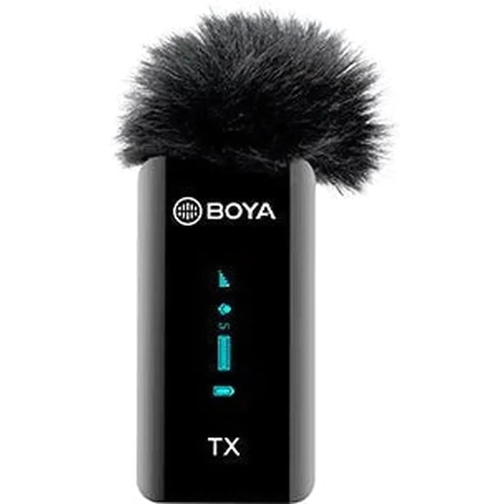Boya 2.4Ghz Wireless Microphone For Mobile Device Like Smartphone, Pc, Tablet (1Transmitter+1Receiver With Lightning Jack) - Black - Image 2