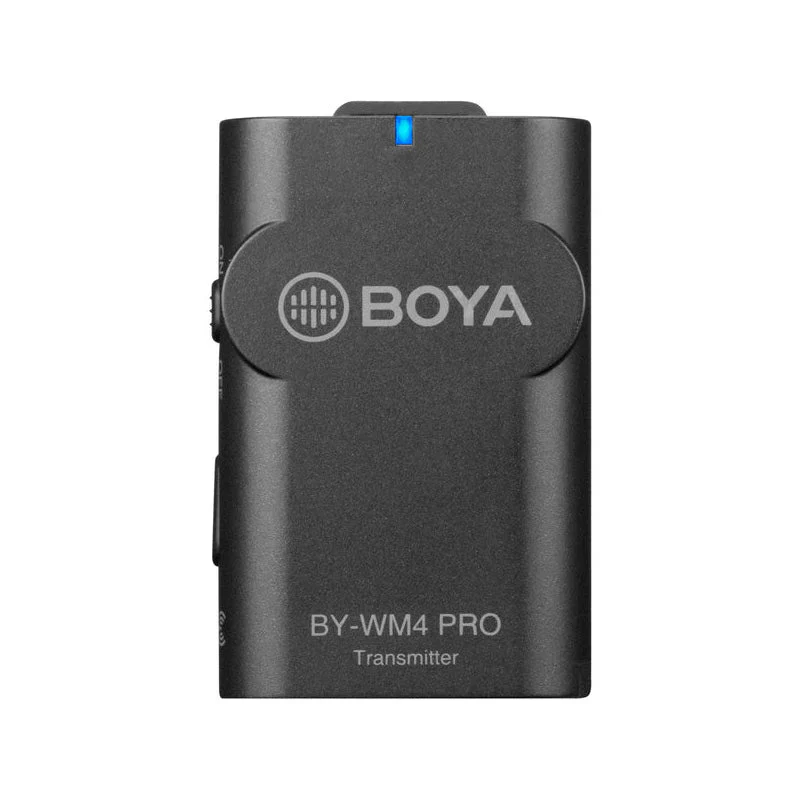 Boya BY-WM4 PRO-K4 2.4 GHz Wireless Microphone System For Ios Devices (Receiver & 2-transmitters) - Image 2