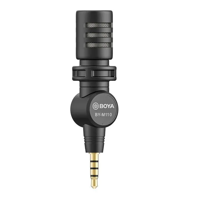 Boya Miniature Condenser Smartphone Mic With 3.5Mm Jack - Image 3