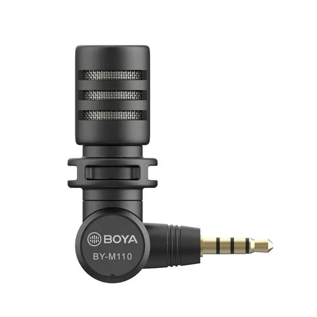 Boya Miniature Condenser Smartphone Mic With 3.5Mm Jack - Image 4