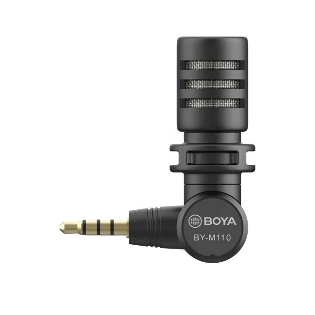 Boya Miniature Condenser Smartphone Mic With 3.5Mm Jack - Image 5