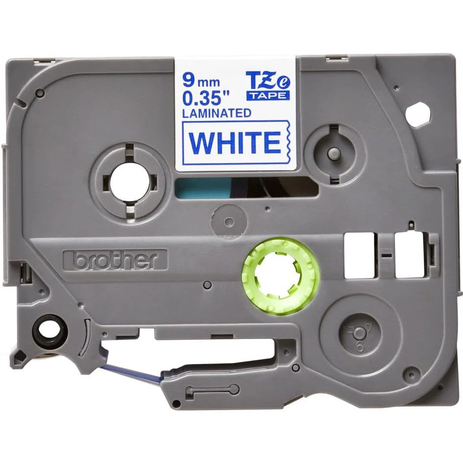 Brother Genuine TZe-223 Labelling Tape Cassette – Blue on White, 9mm wide - Image 2