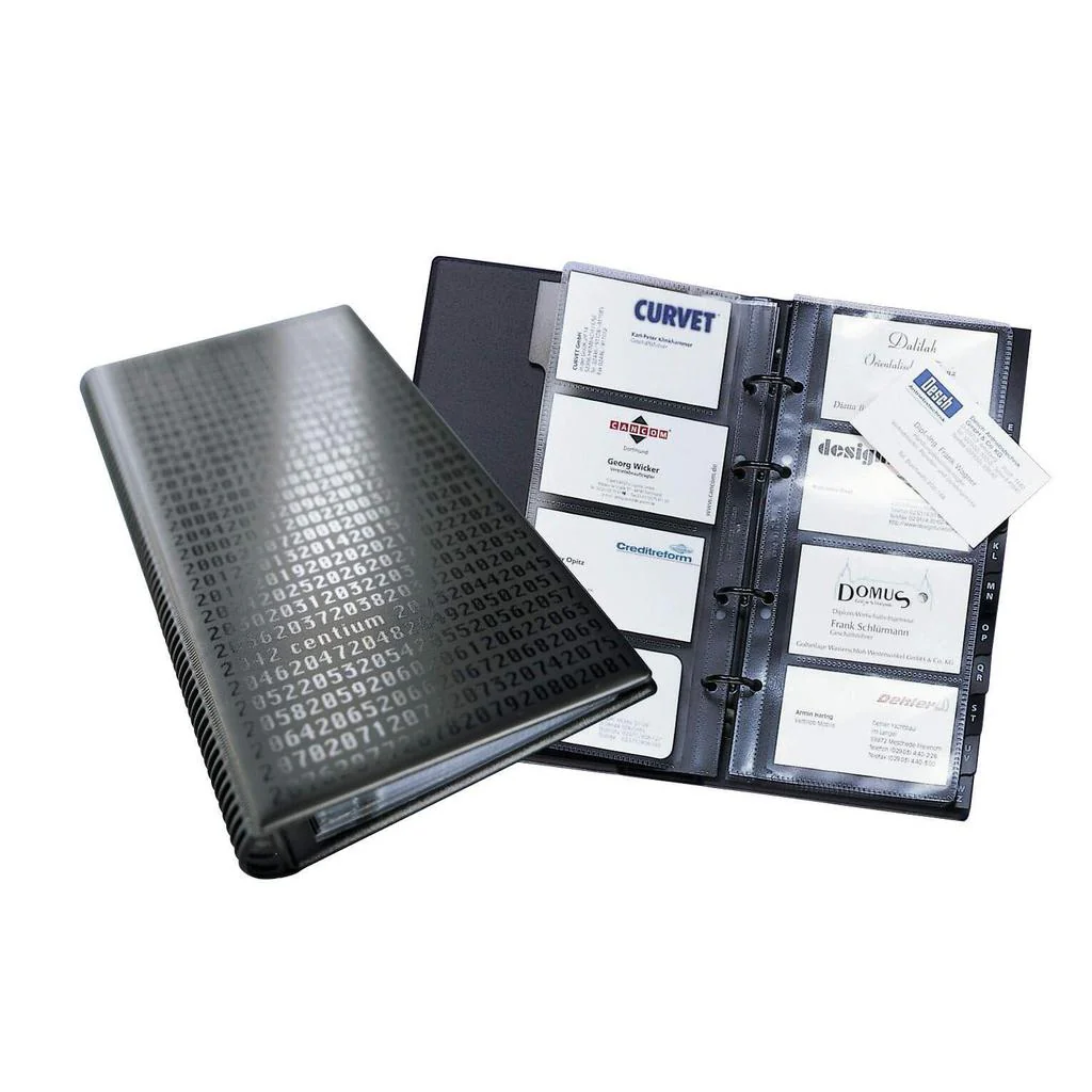 Business card ring binder VISIFIX CENTIUM 200