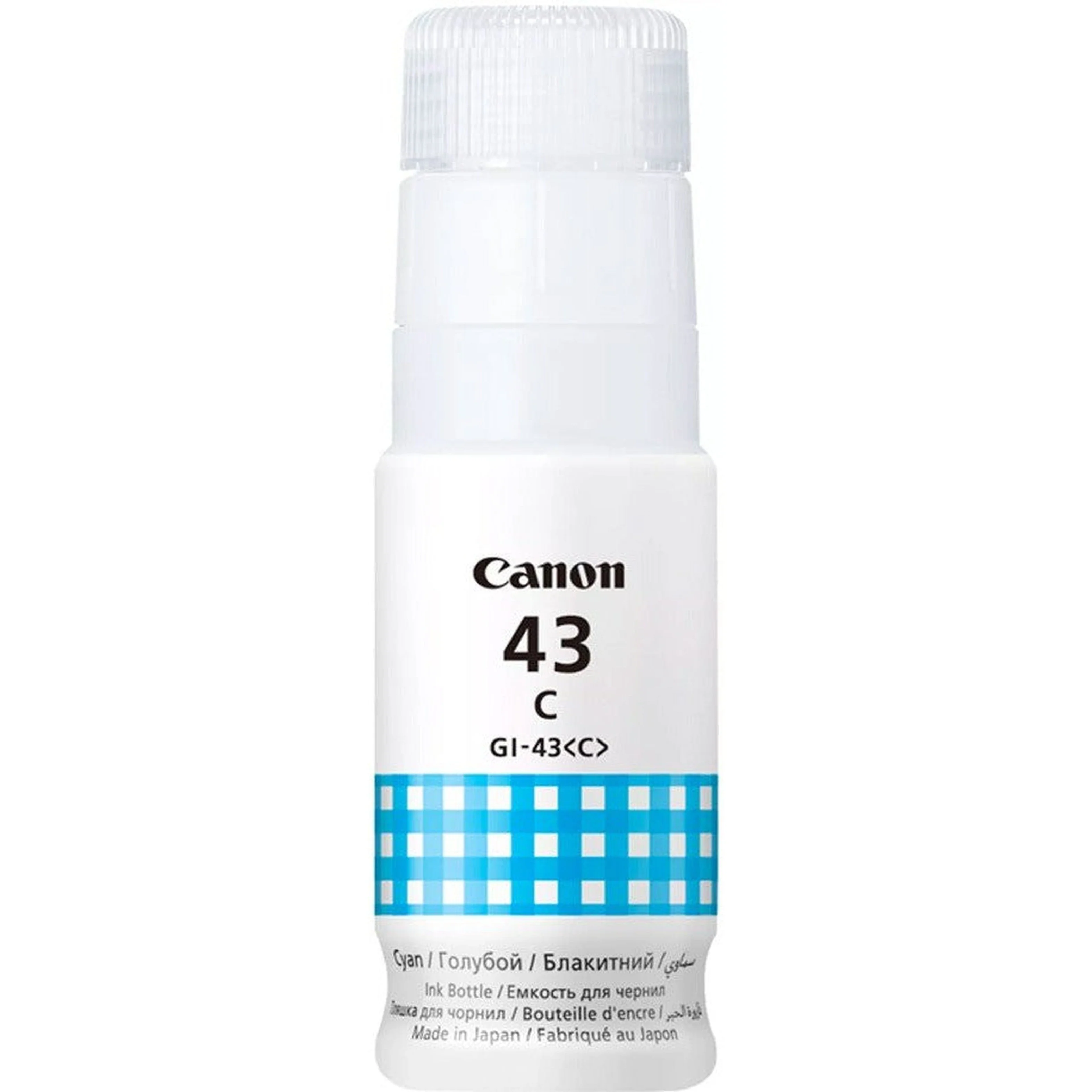 Canon Gi 43 Ink Bottle – 3.8K Pages/ Cyan Color/ Ink Bottle