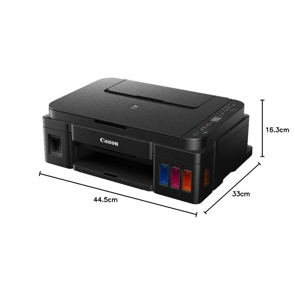 Canon PIXMA G3410 Printer - Refillable Ink Tank Wireless All-In-One for High Volume Printing - Image 4