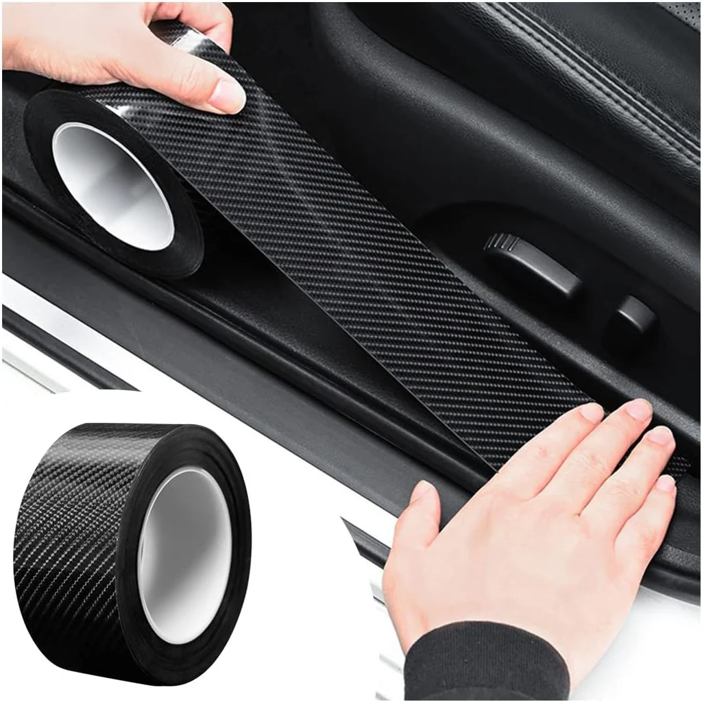 Car Door Step Edge Tape Black (3Cm*10Mtrs)