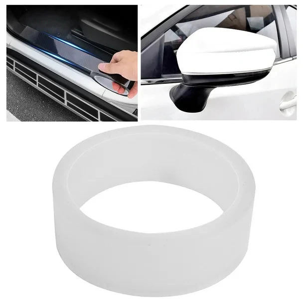 Car Door Step Edge Tape Transparent (3Cm*10Mtrs)
