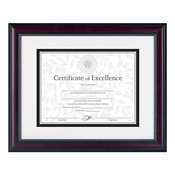 Certificate Frame Wooden - Black Color - Image 3