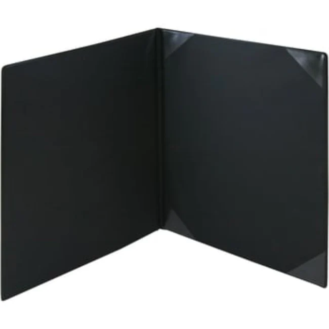 Certificate Holder Foam Leather/PVC Frame - Black Color - Image 3