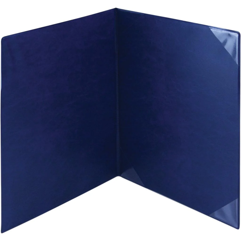 Certificate Holder PVC Frame - Blue - Image 2