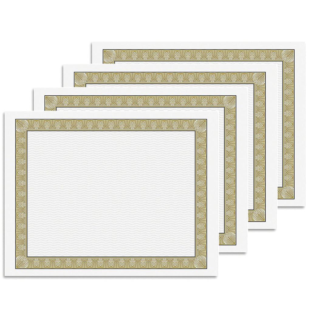 Certificate Paper Parchment Material - Beige/Green - Image 4