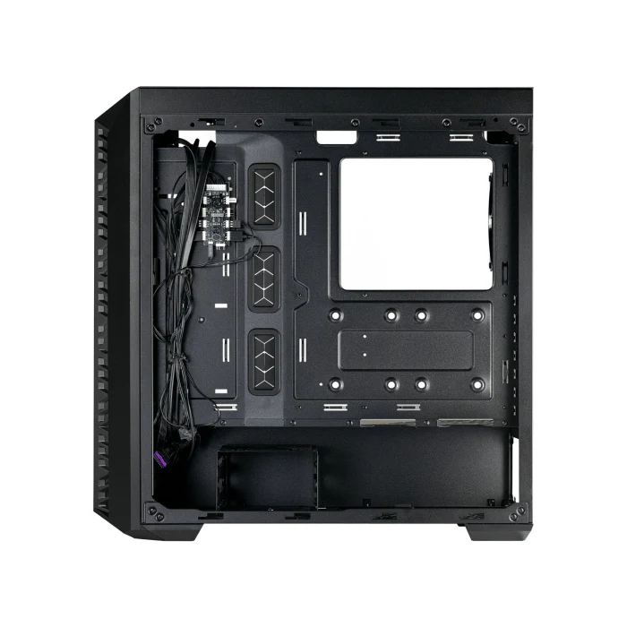 Cooler Master MasterBox 520 Mid Tower Mesh Steel ABS Plastic Tempered Glass Side Panel Case with 3 ARGB Fans - Black - Image 4