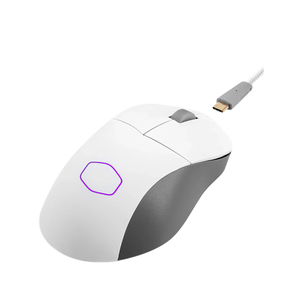 Cooler Master Mm731 Hybrid Rgb Wired Gaming Mouse White - Image 2