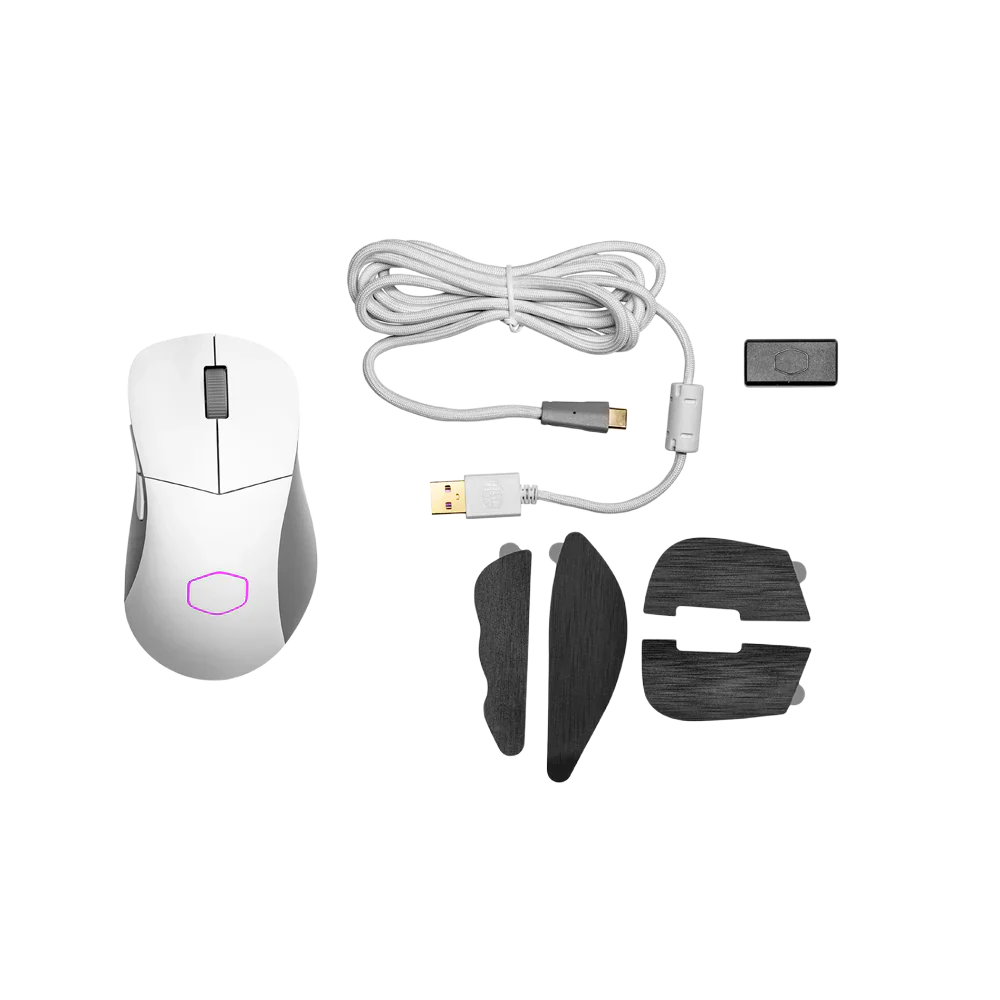 Cooler Master Mm731 Hybrid Rgb Wired Gaming Mouse White - Image 4