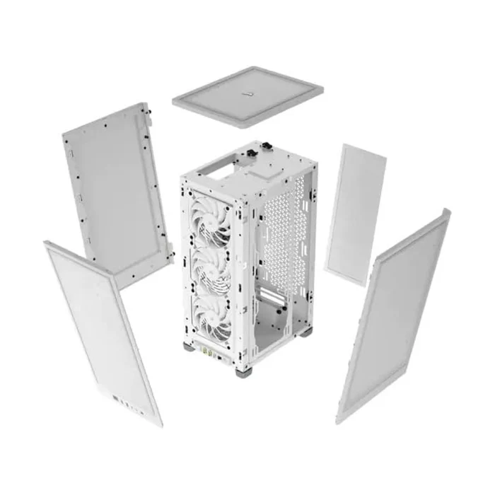 Corsair 2000D Airflow Mini-Itx Pc Case White - Image 5