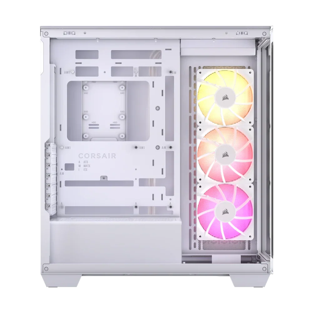Corsair 3500X Argb Mid Tower Case White - Image 3