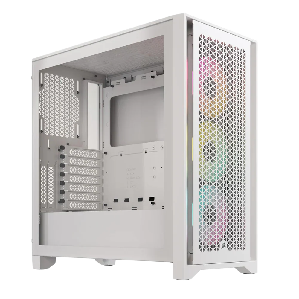 Corsair 4000D Rgb Airflow Case White - Image 4