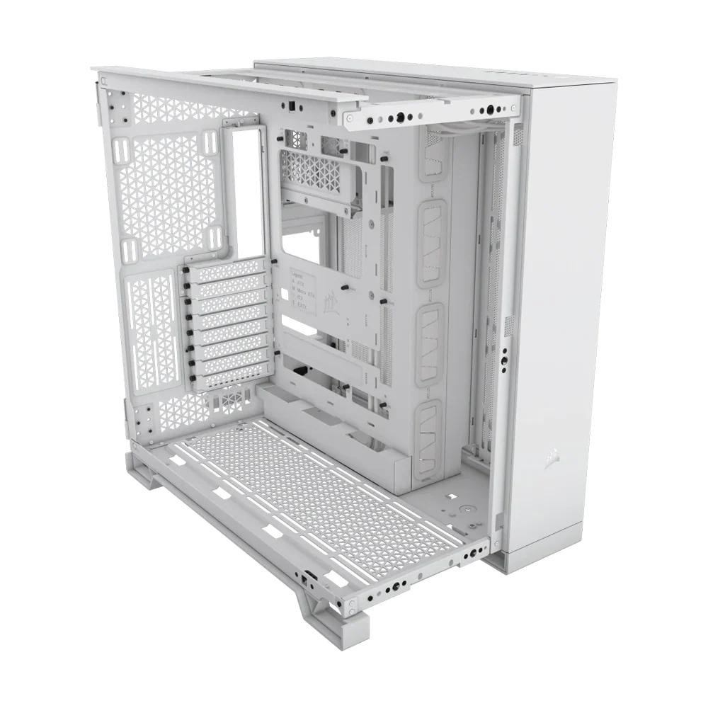 Corsair 6500D Airflow Tempered Case White - Image 2