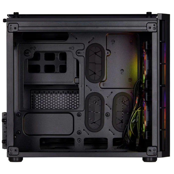 Corsair Crystal Series 280X Rgb Micro Atx Case Black - Image 5