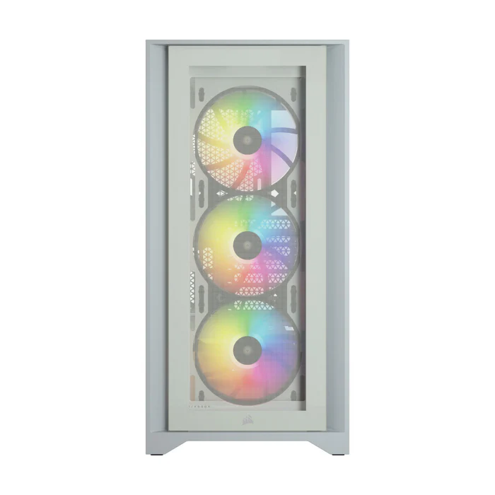 Corsair Icue 4000X Rgb Mid Tower Case White