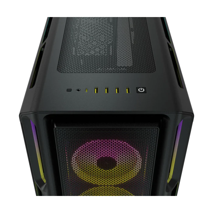 Corsair Icue 5000T Rgb Tempered Glass Mid Tower Atx Case Black - Image 2