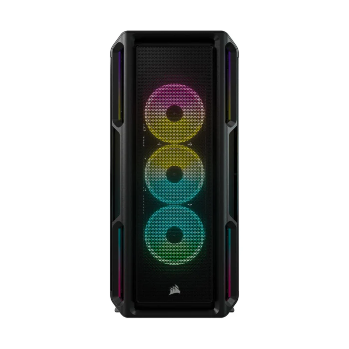 Corsair Icue 5000T Rgb Tempered Glass Mid Tower Atx Case Black - Image 3