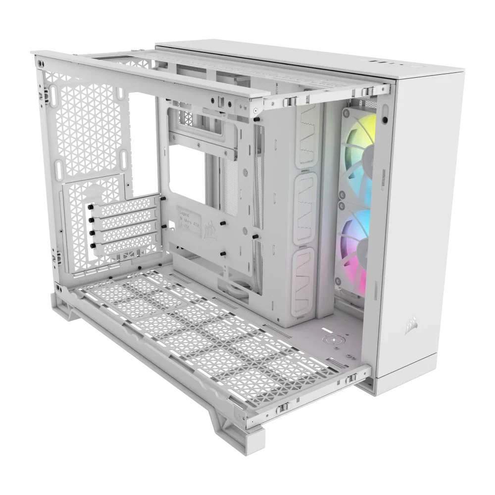 Corsair Icue Link 2500X Rgb Mid Tower Case - White - Image 2