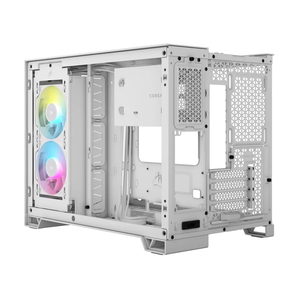Corsair Icue Link 2500X Rgb Mid Tower Case - White - Image 3