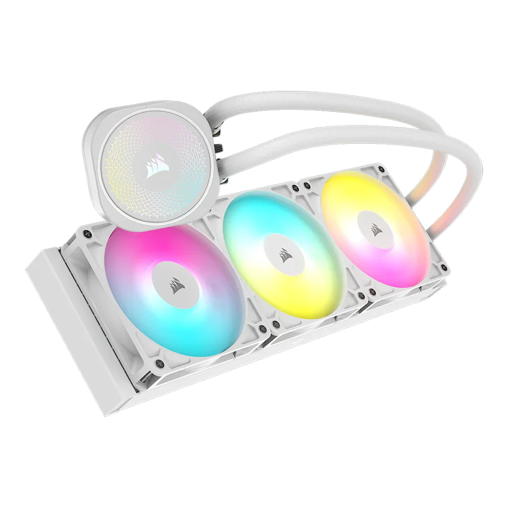 Corsair Nautilus 360 Rs Argb Liquid Cpu Cooler - White - Image 2