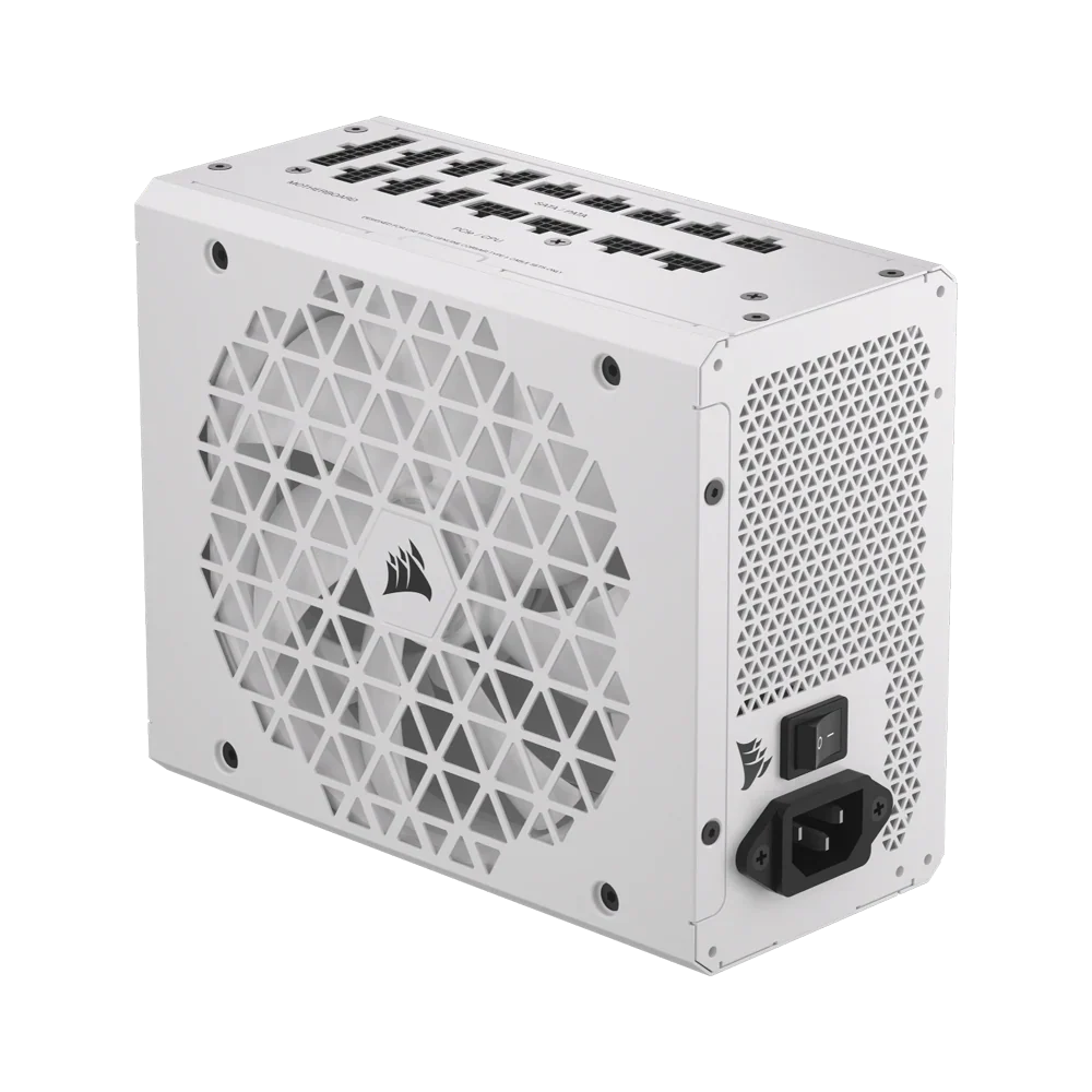 Corsair Rm1200X 1200W 80 Plus Gold Shift Fully Modular Low Noise Side Connectors Power Supply White - Image 4
