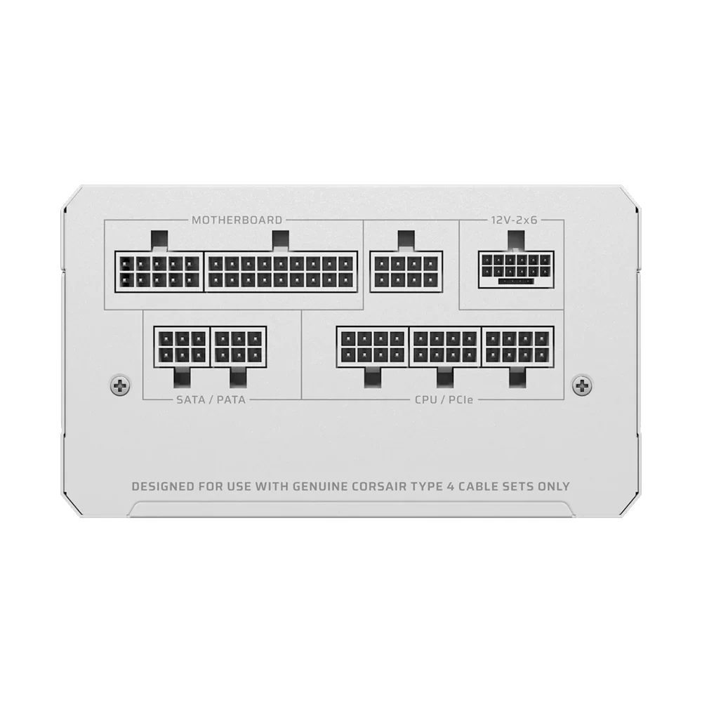 Corsair Rme Series Rm1000E Fully Modular Low-Noise Atx Power Supply White - Image 3
