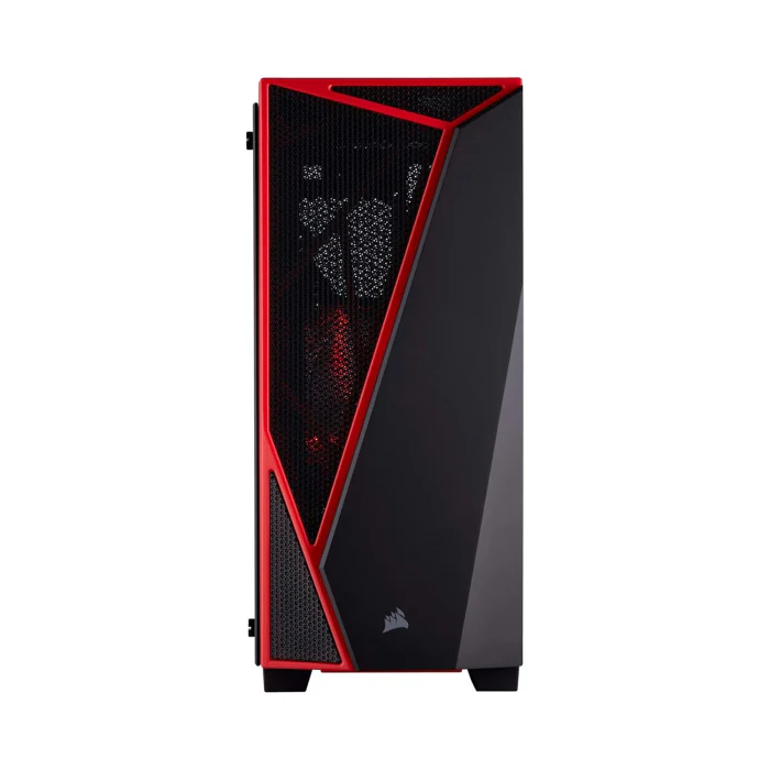 Corsair Spec-04 Carbide Series Mid Tower Case - Black/Red - Image 2