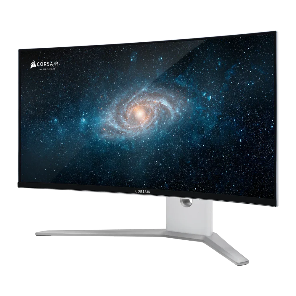 Corsair Xeneon 34 Inch 240Hz Wqhd Hdmi 2.1 0.03Ms Qd-Oled Curved Gaming Monitor - White - Image 2