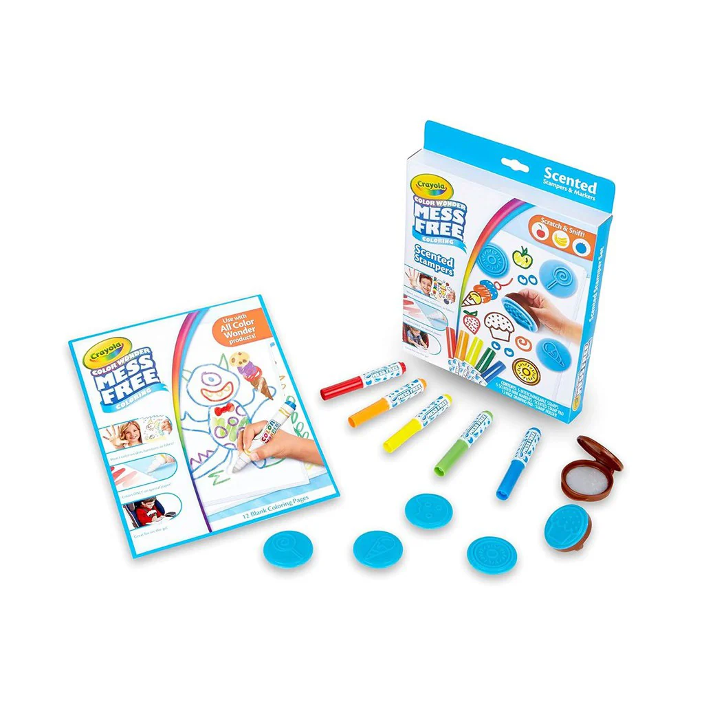 Crayola Kids Stamp, Coloring Pen And Paper - Image 2
