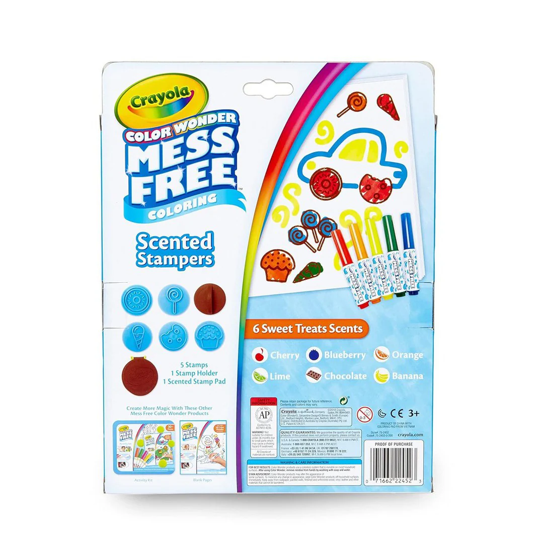 Crayola Kids Stamp, Coloring Pen And Paper - Image 3