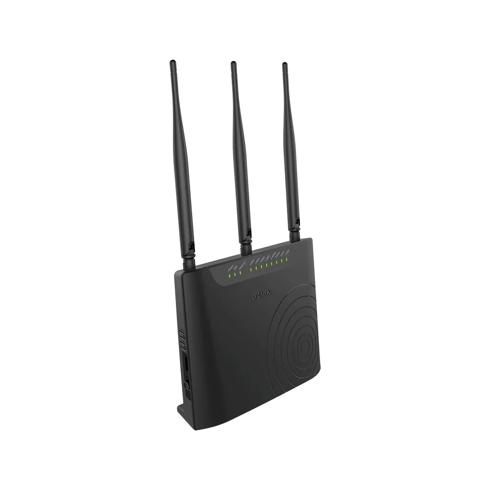 D-Link DSL-2877AL Dual Band Wireless AC750 ADSL2+ Modem Router - Image 2