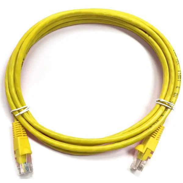 D-link Network Cable 3 mtr Yellow NCB-C6UYELR1-3 - Image 2