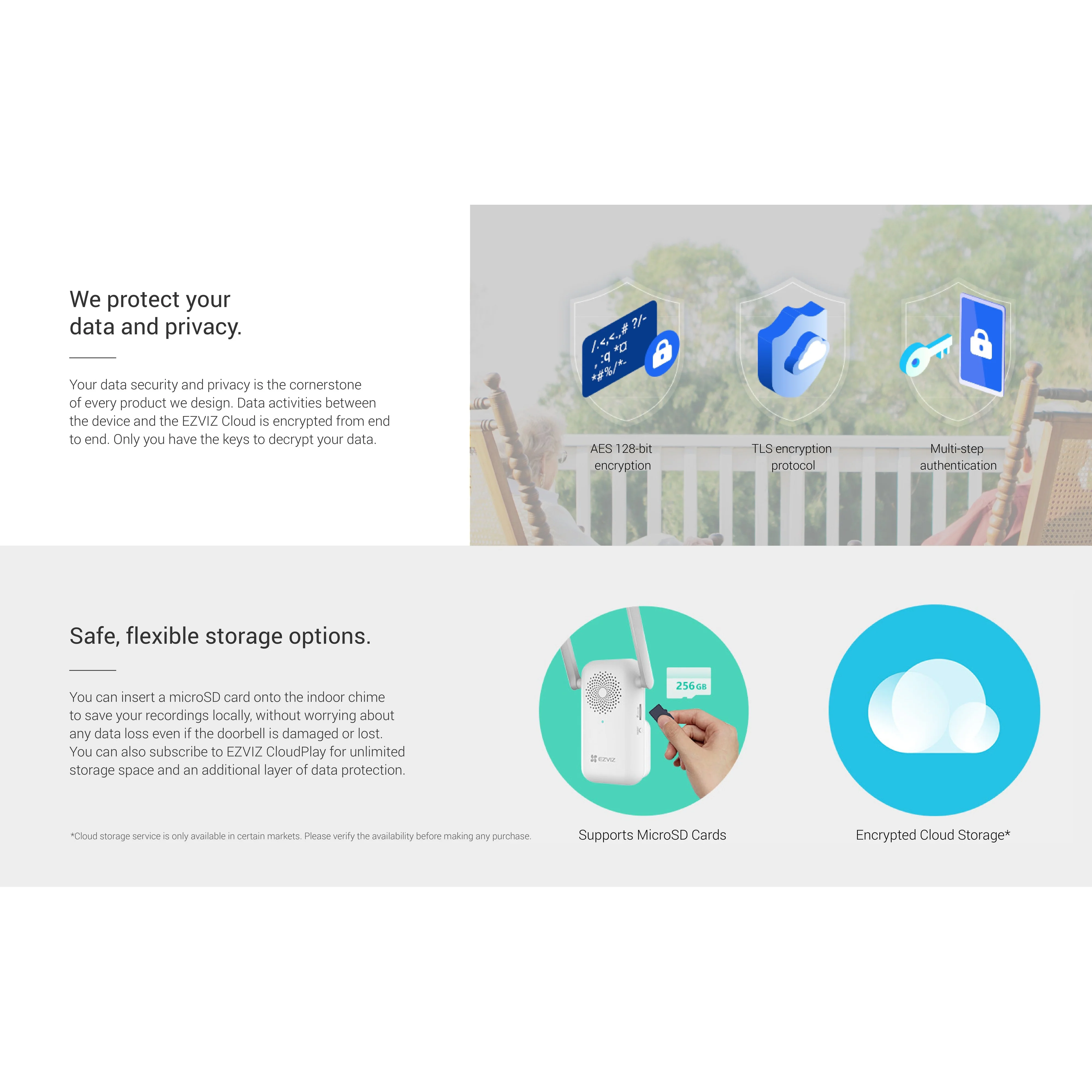 Ezviz DB2 Pro Wifi Doorbell With Chime - Image 9