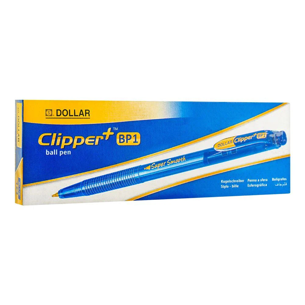 Dollar Clipper+ BP1 ball pen Pack of 10's Single Color - Image 2