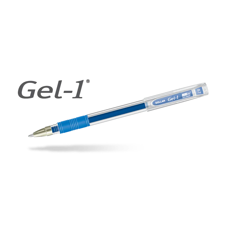Dollar Gel-1 0.7mm Ink Roller ball Pen Pack of 12's-Ultra Ink Document Pen