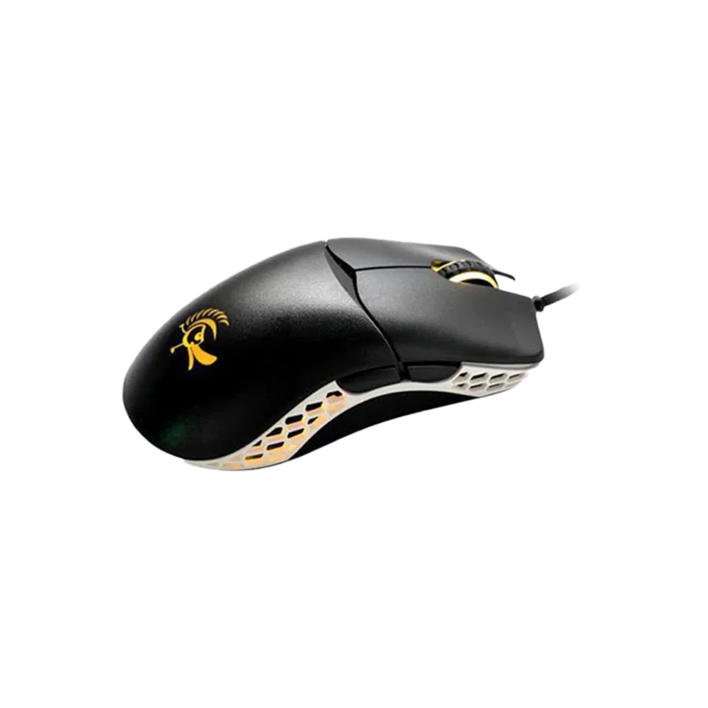 Ducky Feather Rgb Wired Omron Switch Gaming Mouse - Black/White - Image 2