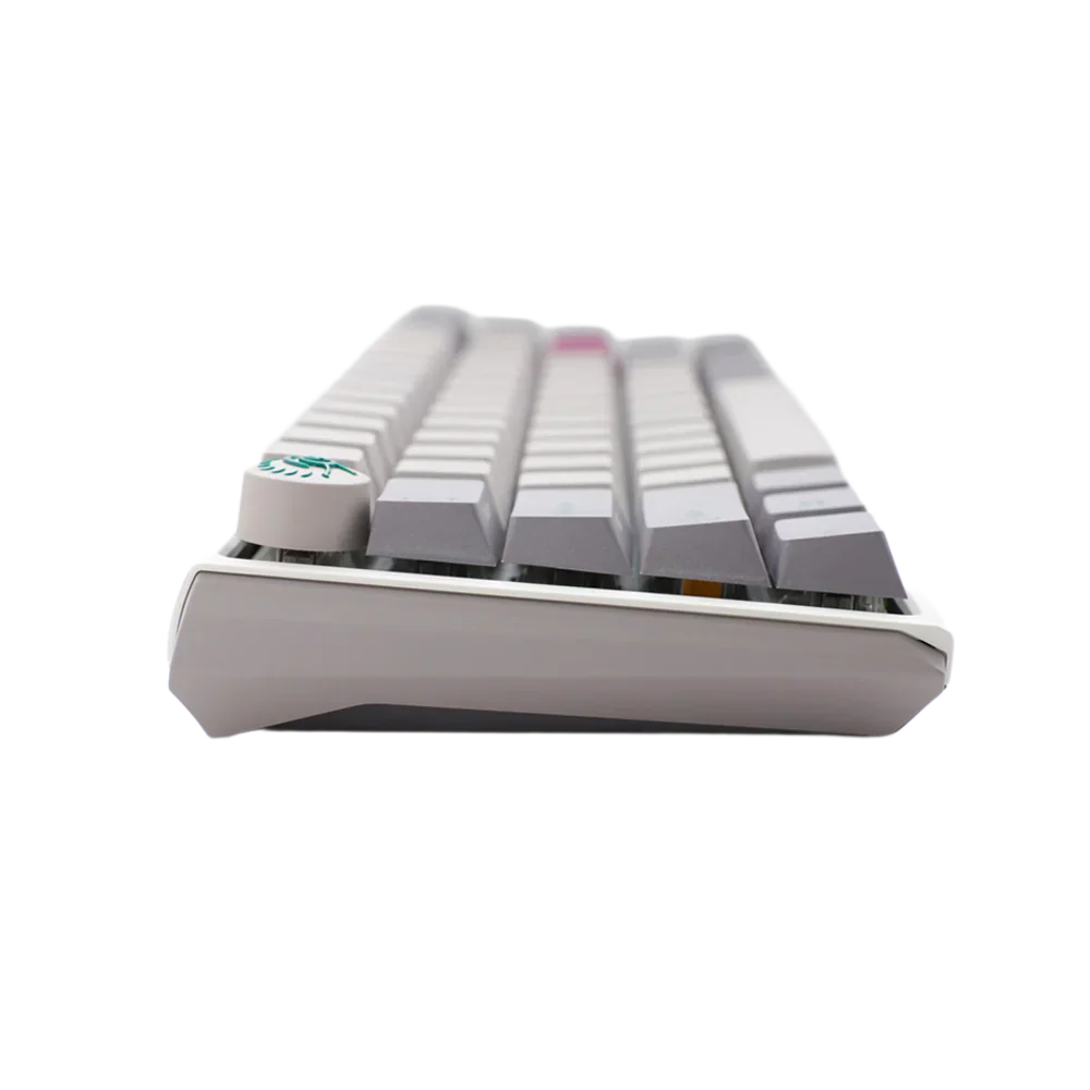 Ducky One 3 Sf Pbt Hot Swap Blue Switch Cherry Rgb Wired Mechanical Gaming Keyboard Arabic - Mist Grey - Image 3