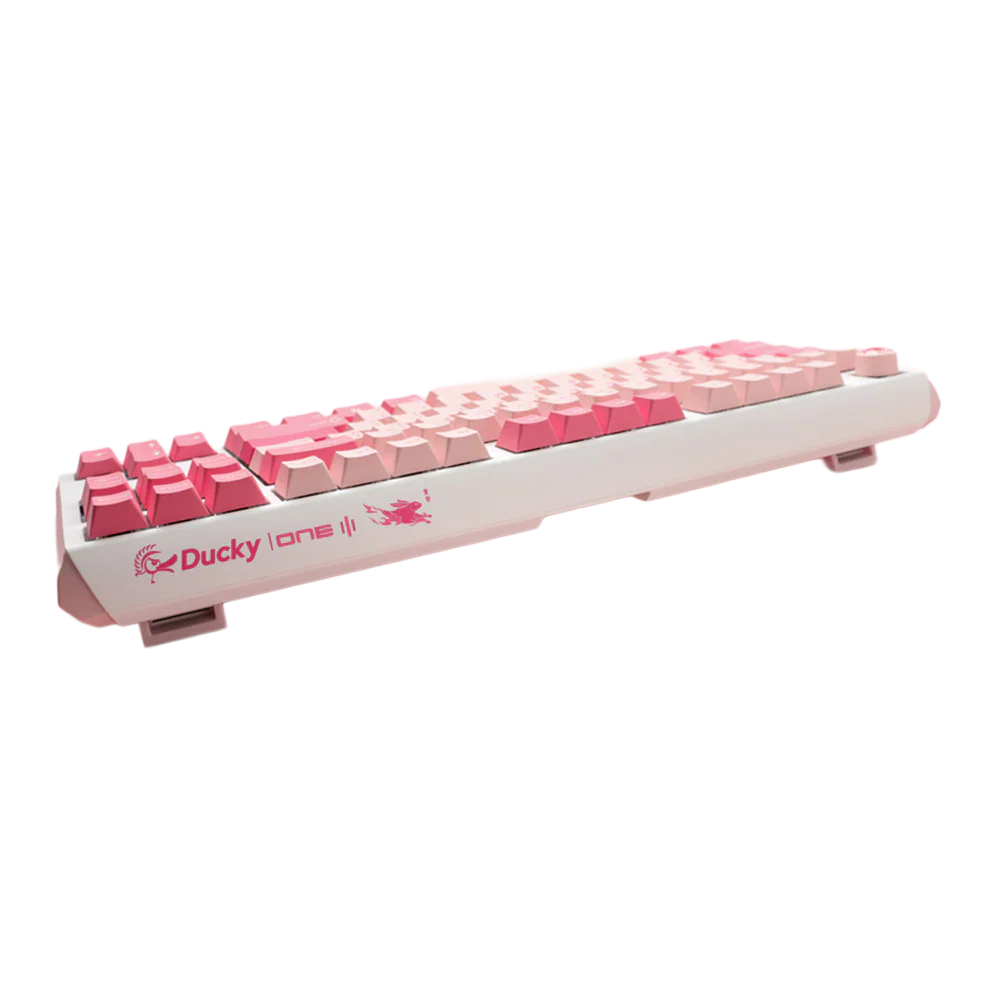 Ducky One 3 Tkl Hot Swap Red Switch Cherry Rgb Wired Mechanical Gaming Keyboard - Gossamer Pink - Image 3